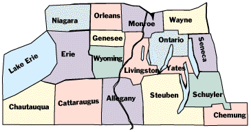 Genesee Country Map